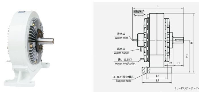 机座式磁粉制动器安装方式方法
